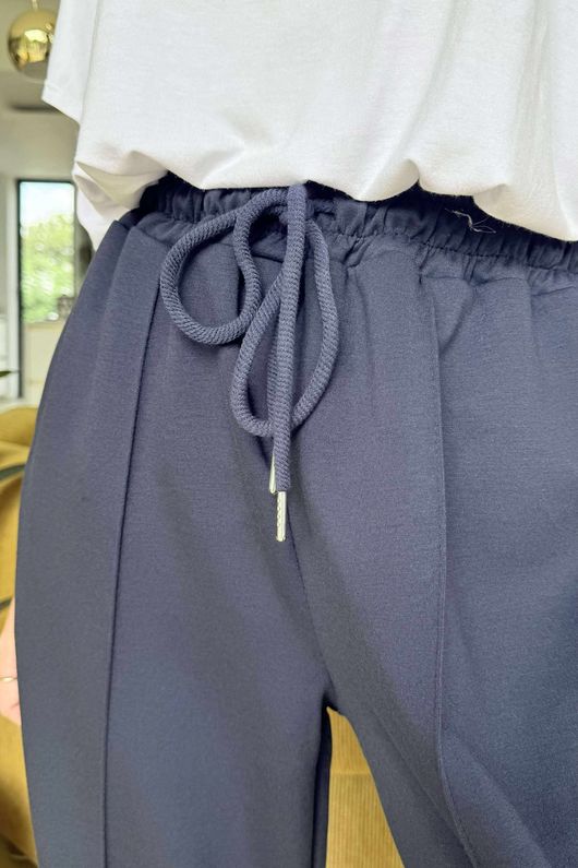 Made in Italy Cricket City Seamed Jogger Navy